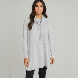 Artisan NY long cowlneck tunic sweater